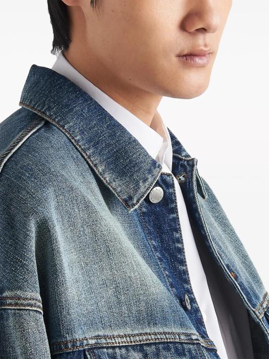  프라다 데님 자켓 GEB257SOOO14EF - PRADA