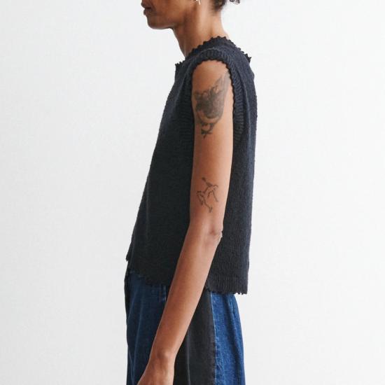  레이첼 코미 민소매 티셔츠 릴렌트  블랙 - RACHEL COMEY