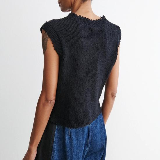  레이첼 코미 민소매 티셔츠 릴렌트  블랙 - RACHEL COMEY