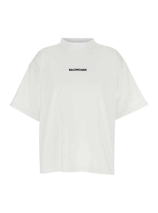 25FW 발렌시아가 반팔 티셔츠 818431TPVK19040 White