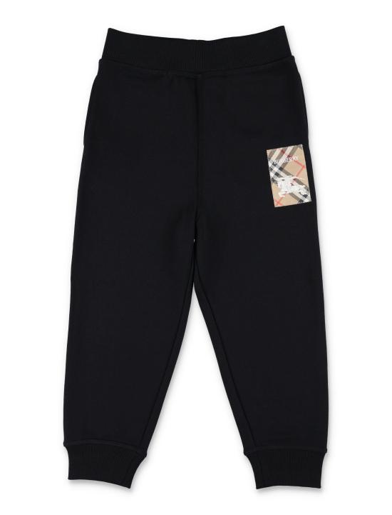 25SS [키즈] 버버리 스트레이트 팬츠 8105476 A1189 BLACK