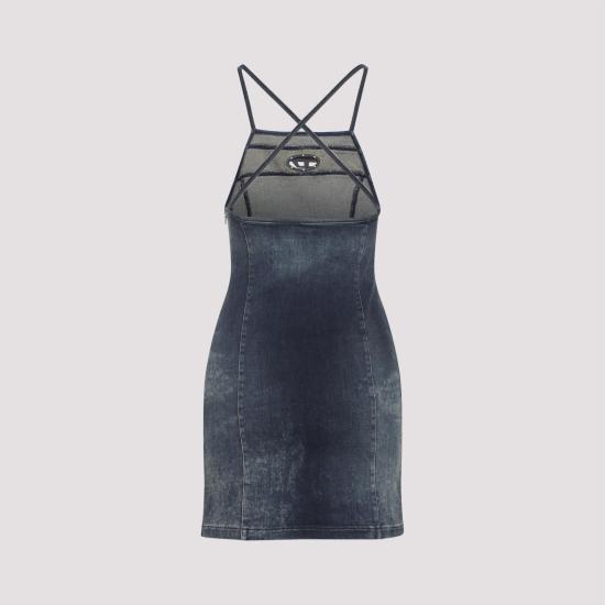 25SS 디젤 원피스 A17351 0ABCZ 01 DENIM BLUE - DIESEL