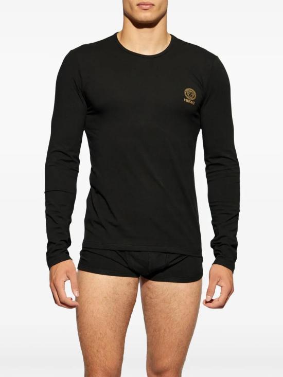  베르사체 긴팔 티셔츠 AU101971A10011 - VERSACE
