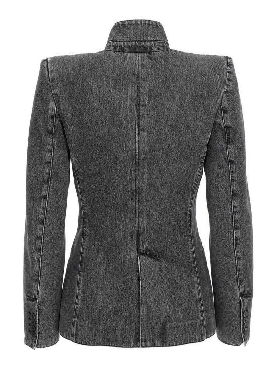  알렉산더 맥퀸 수트 자켓 802091QMACX1307 Black - ALEXANDER MCQUEEN