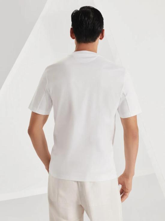  브루넬로 쿠치넬리 반팔 티셔츠 M0B138453C6159 - BRUNELLO CUCINELLI