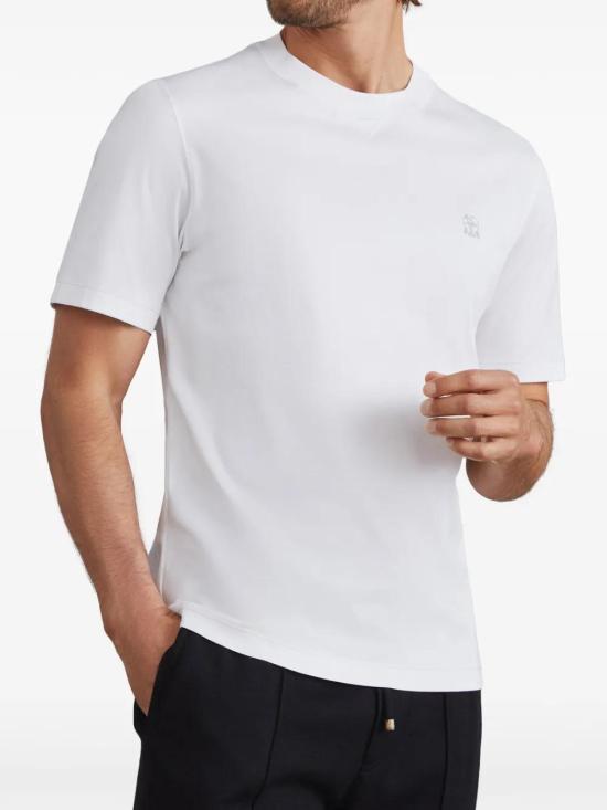  브루넬로 쿠치넬리 반팔 티셔츠 M0B131328GCDJ74 - BRUNELLO CUCINELLI