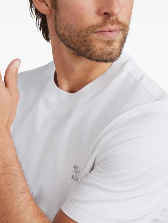  브루넬로 쿠치넬리 반팔 티셔츠 M0B131328GCDJ74 - BRUNELLO CUCINELLI