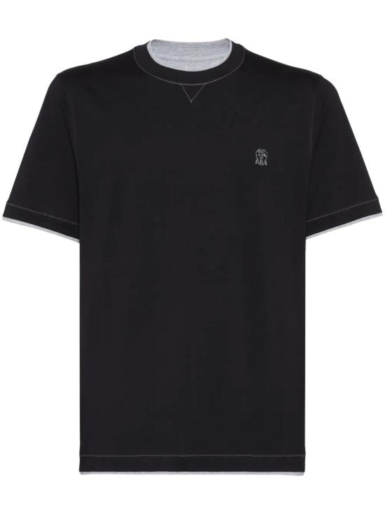  브루넬로 쿠치넬리 반팔 티셔츠 M0B137451GCQJ21