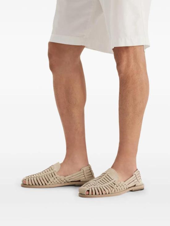  브루넬로 쿠치넬리 샌들 MZUCOBM313C7652 beige - BRUNELLO CUCINELLI