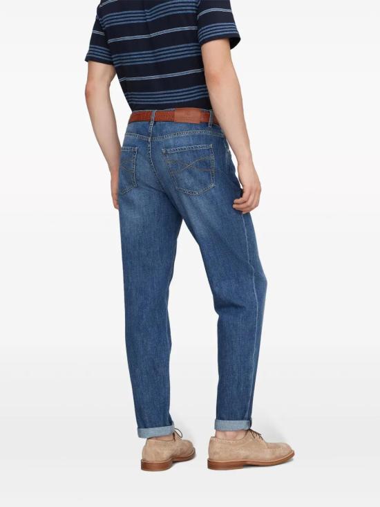  브루넬로 쿠치넬리 데님 팬츠 M0Z37D3210C1471 - BRUNELLO CUCINELLI