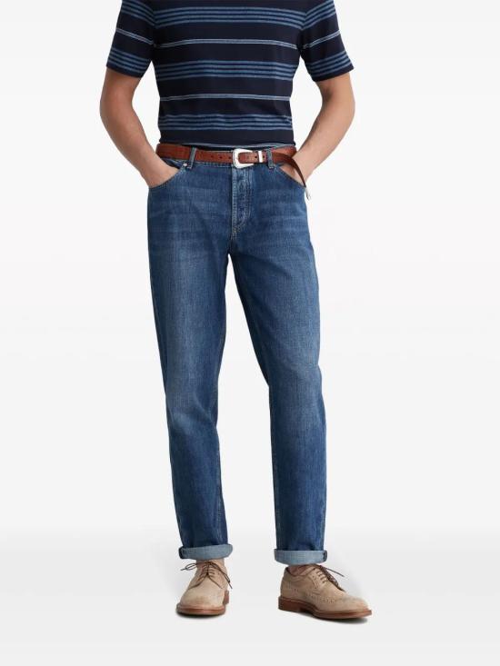  브루넬로 쿠치넬리 데님 팬츠 M0Z37D3210C1471 - BRUNELLO CUCINELLI