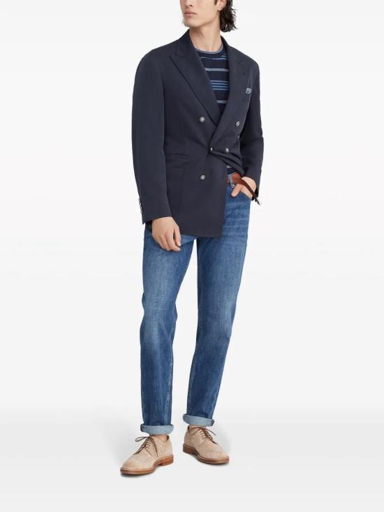  브루넬로 쿠치넬리 데님 팬츠 M0Z37D3210C1471 - BRUNELLO CUCINELLI