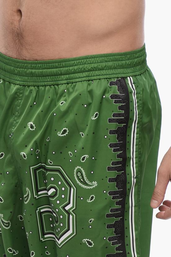  오프화이트 스윔팬츠 OMFD008S24 FAB002 5700 Green - OFF WHITE