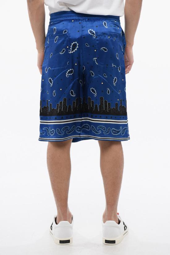  오프화이트 숏팬츠 OMCB092S24FAB0014600 Blue - OFF WHITE