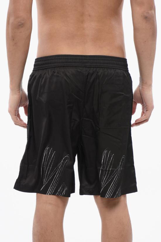  오프화이트 스윔팬츠 OMFD008S24FAB0031001 Black - OFF WHITE