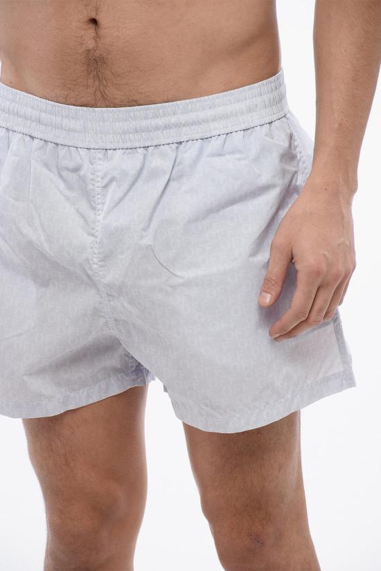  오프화이트 스윔팬츠 OMFD011S24FAB0034000 Gray - OFF WHITE