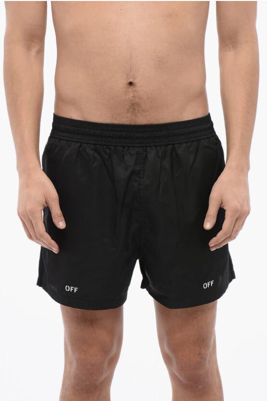  오프화이트 스윔팬츠 OMFD011C99FAB0011001 Black