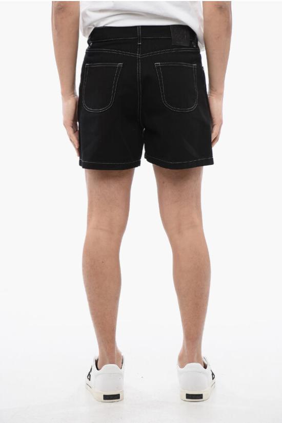  오프화이트 숏팬츠 OMYC022S24DEN0011203 Black - OFF WHITE