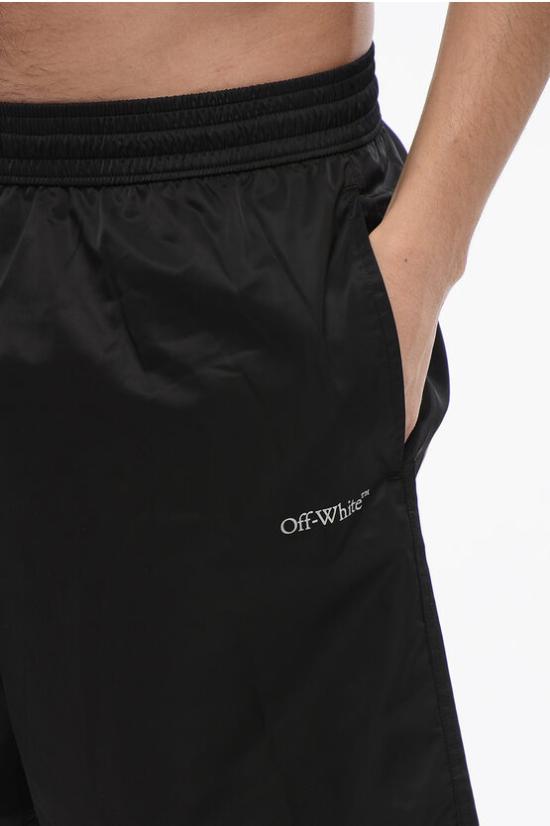  오프화이트 스윔팬츠 OMFD008C99FAB0011001 Black - OFF WHITE
