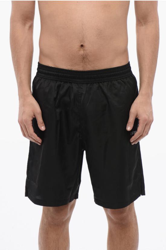  오프화이트 스윔팬츠 OMFD008C99FAB0011001 Black