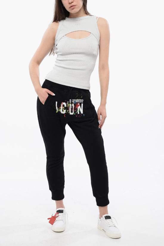  오프화이트 민소매 티셔츠 OWAD237S24JER0014040 Gray - OFF WHITE