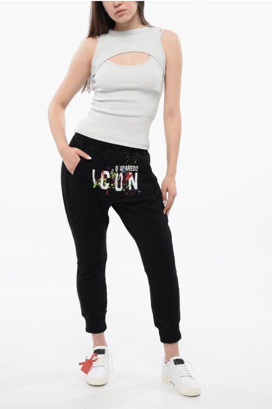  오프화이트 민소매 티셔츠 OWAD237S24JER0014040 Gray - OFF WHITE