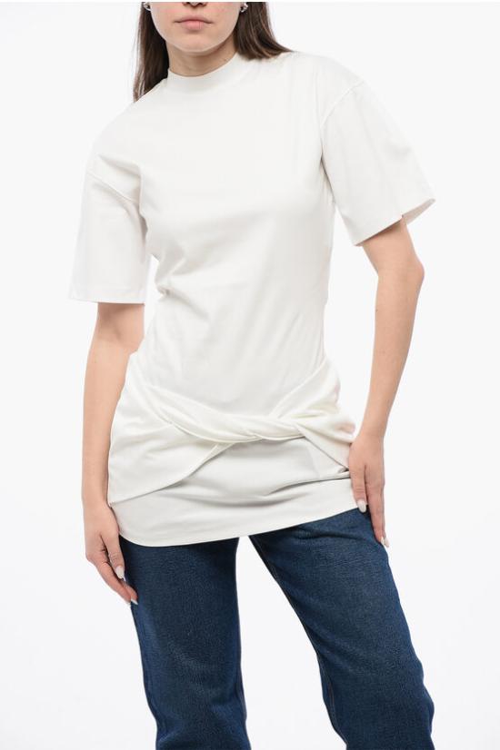  오프화이트 반팔 티셔츠 OWDB514S24JER0010101 White