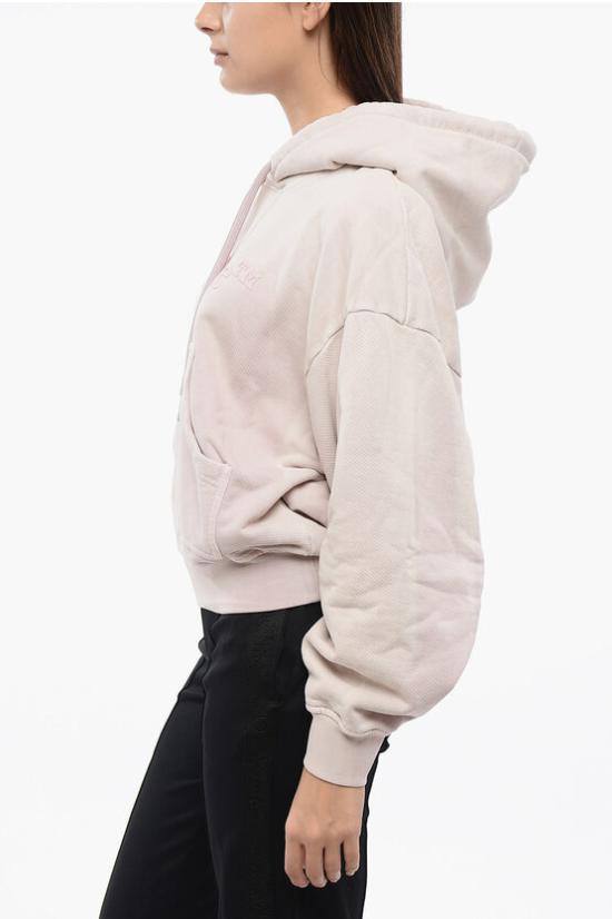 오프화이트 후드 티셔츠 OWBB061S24FLE0023636 Pink - OFF WHITE