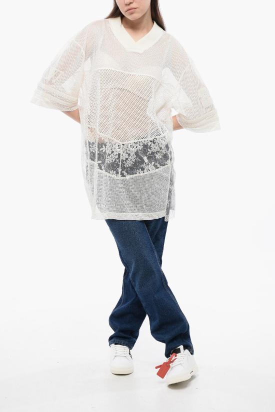  오프화이트 긴팔 티셔츠 OWAD247S24FAB0010101 White - OFF WHITE