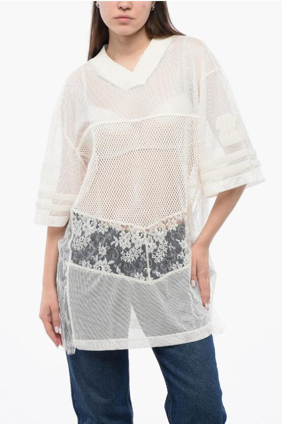  오프화이트 긴팔 티셔츠 OWAD247S24FAB0010101 White