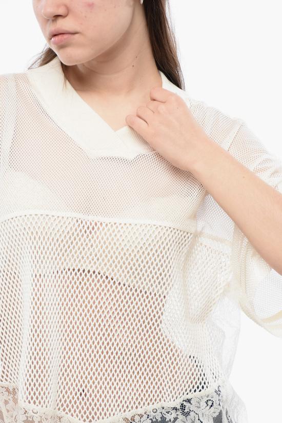  오프화이트 긴팔 티셔츠 OWAD247S24FAB0010101 White - OFF WHITE