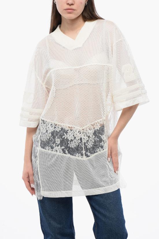  오프화이트 긴팔 티셔츠 OWAD247S24FAB0010101 White