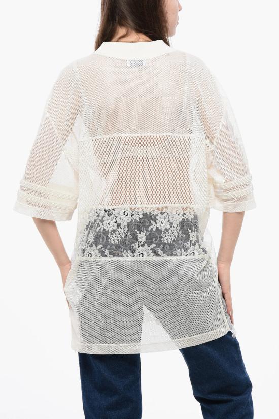  오프화이트 긴팔 티셔츠 OWAD247S24FAB0010101 White - OFF WHITE