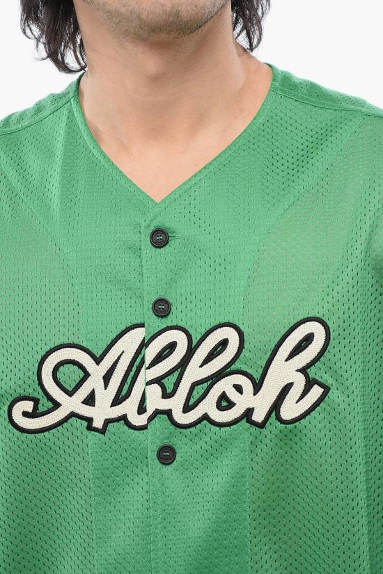  오프화이트 반팔 티셔츠 OMGG014S24FAB0025561 Green - OFF WHITE