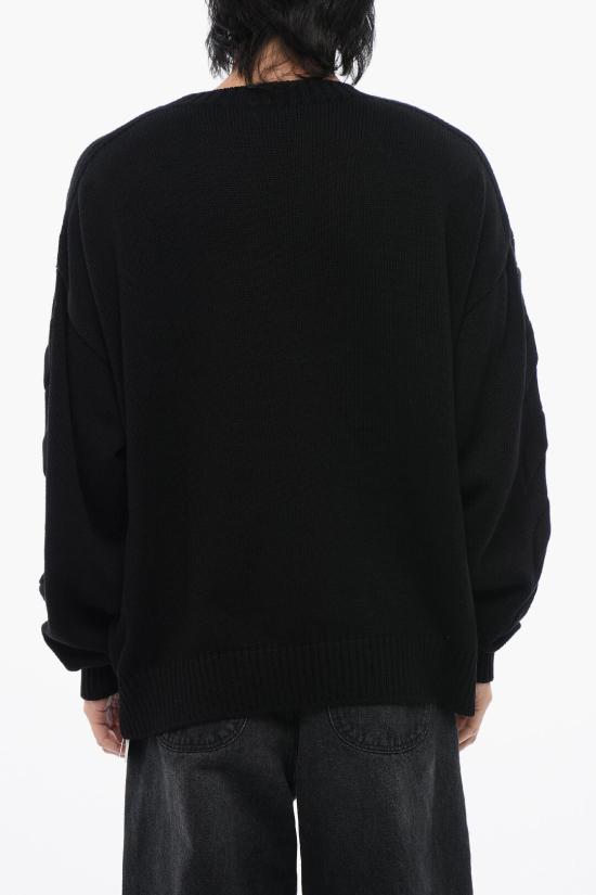  오프화이트 스웨터 OMHE151C99KNI0011010 Black - OFF WHITE