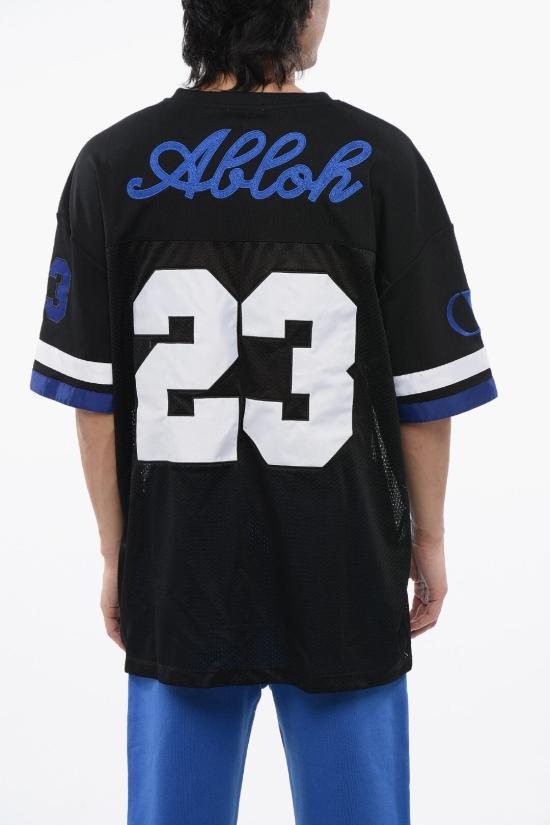  오프화이트 반팔 티셔츠 OMAA169S24JER0011001 Black - OFF WHITE