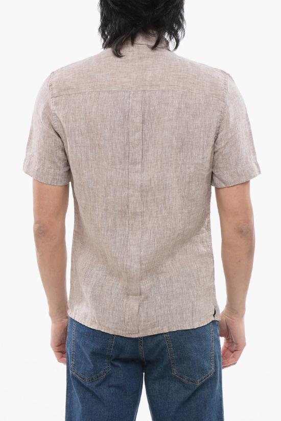  꼬르넬리아니 반팔 셔츠 85I138 0111091 034 Beige - CORNELIANI