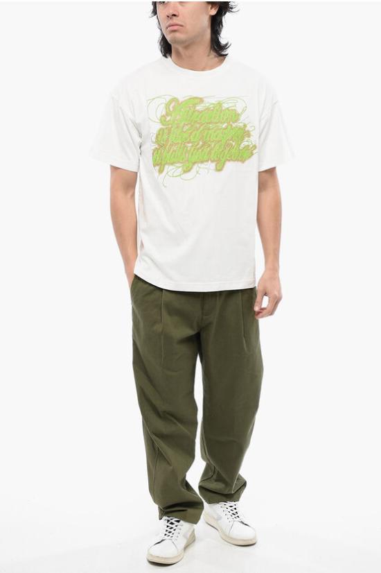  디젤 반팔 티셔츠 A12832 0SJAL 141 White - DIESEL