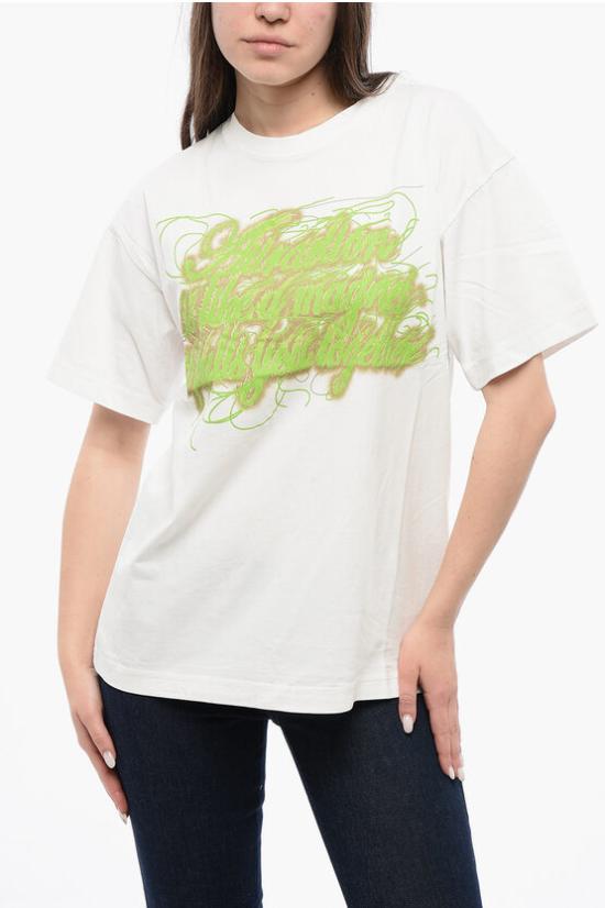  디젤 반팔 티셔츠 A12832 0SJAL 141 White - DIESEL