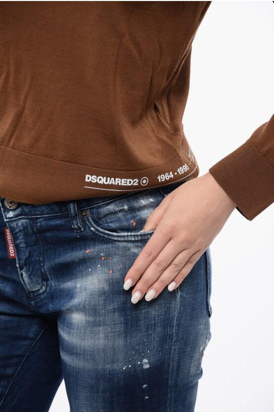  디스퀘어드2 터틀넥 S75HA1079 S16794 137 Brown - DSQUARED2
