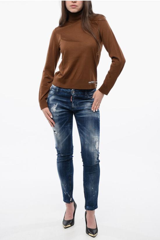  디스퀘어드2 터틀넥 S75HA1079 S16794 137 Brown - DSQUARED2