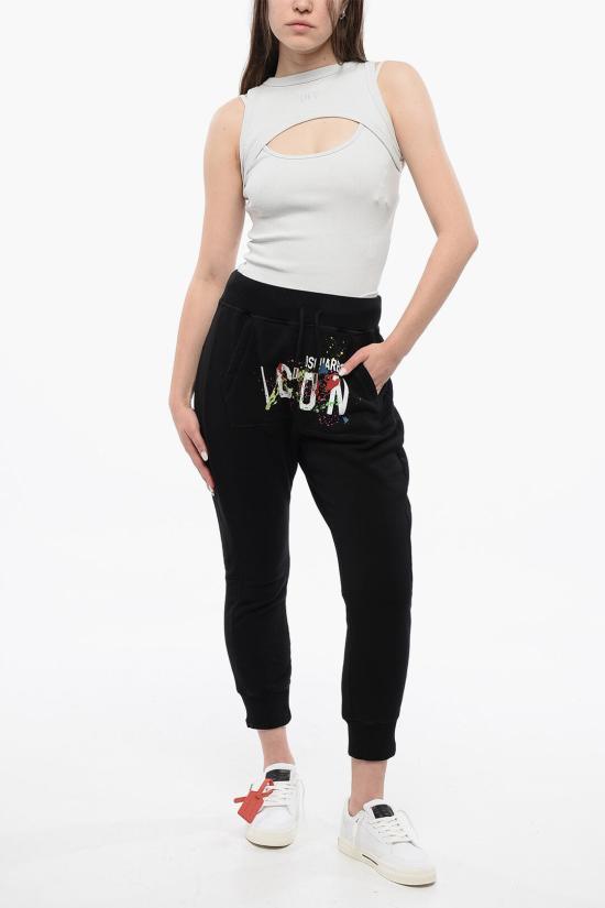  디스퀘어드2 스트레이트 팬츠 S80KA0023 S25516 900 Black - DSQUARED2