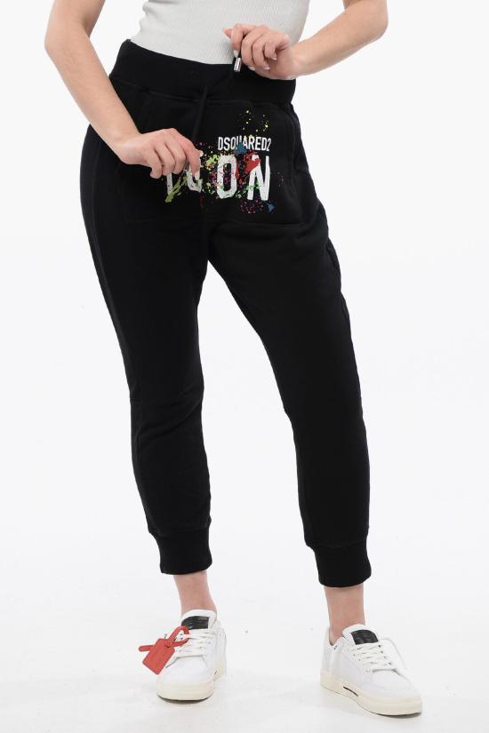  디스퀘어드2 스트레이트 팬츠 S80KA0023 S25516 900 Black