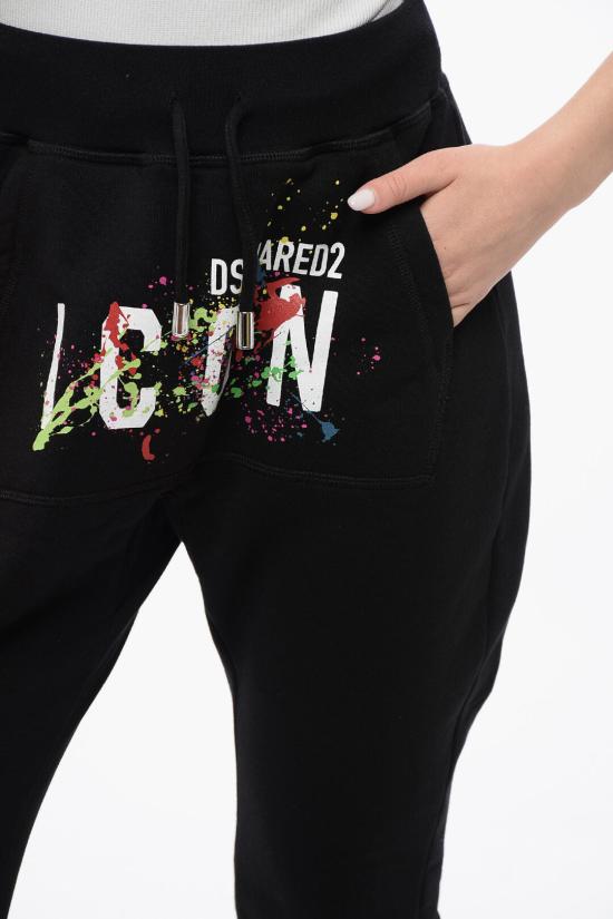  디스퀘어드2 스트레이트 팬츠 S80KA0023 S25516 900 Black - DSQUARED2