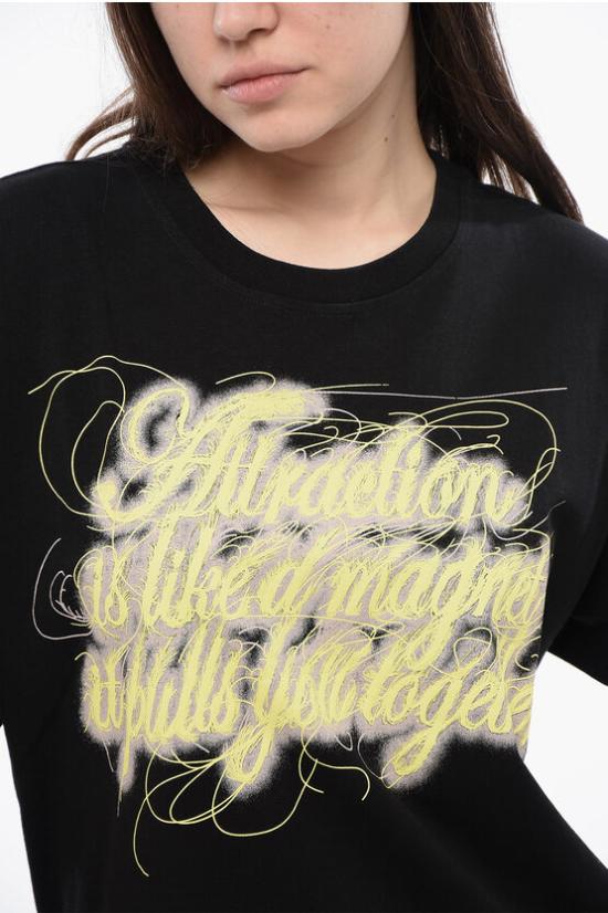  디젤 반팔 티셔츠 A12832 0SJAL 9XX Black - DIESEL