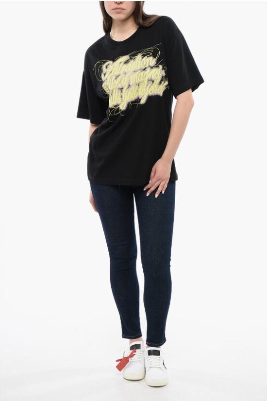  디젤 반팔 티셔츠 A12832 0SJAL 9XX Black - DIESEL