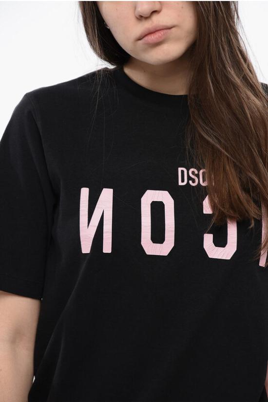  디스퀘어드2 반팔 티셔츠 S80GC0052 S22507 900 Black - DSQUARED2