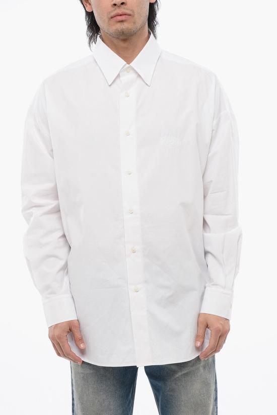  디젤 긴팔 셔츠 A08937 0PCAL 100 White