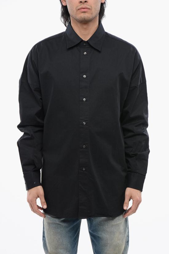  디젤 긴팔 셔츠 A08497 0AIAU 9XX Black