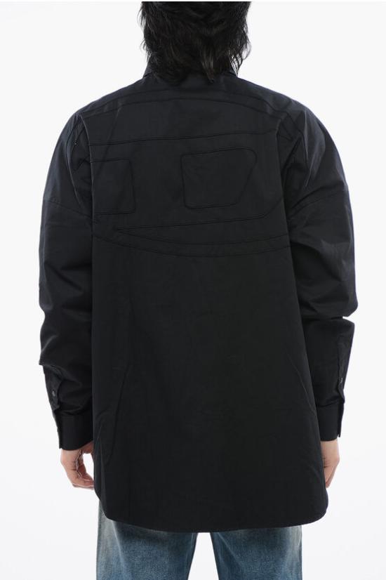 디젤 긴팔 셔츠 A08497 0AIAU 9XX Black - DIESEL